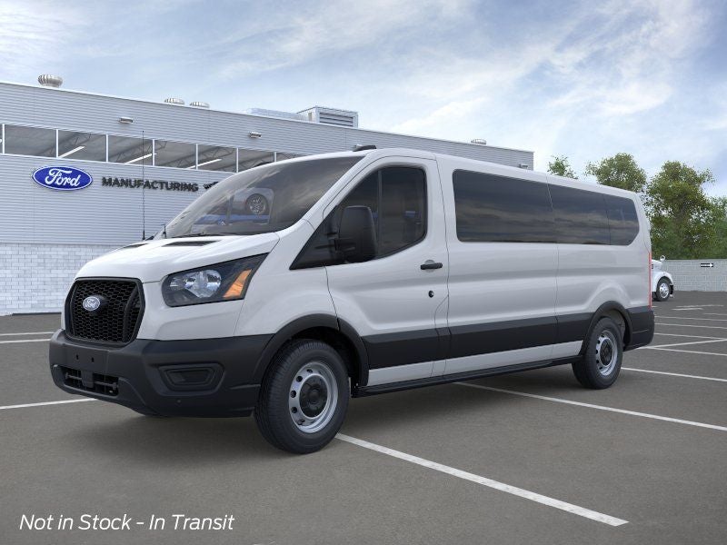 2026 Ford Transit-350 XL in Oxford White — front three-quarter view