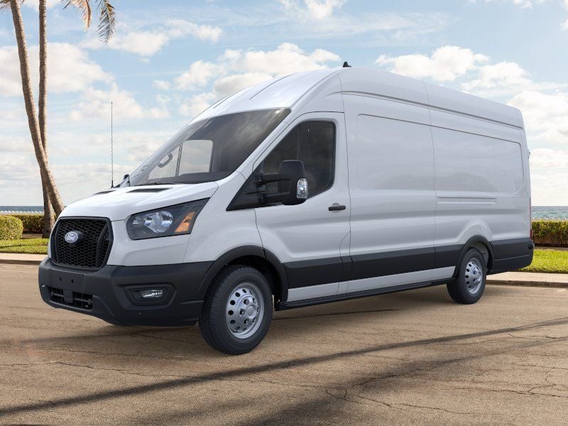 2026 Ford Transit-350 Base in Oxford White — front three-quarter view