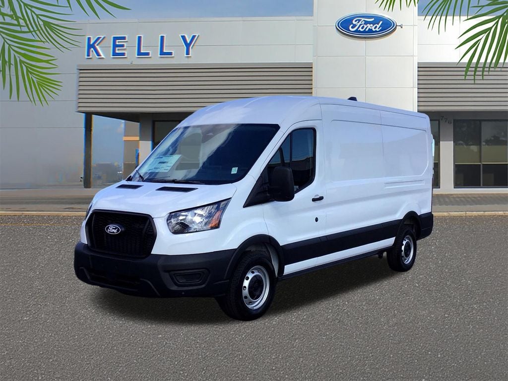 2026 Ford Transit-150 Base in Oxford White — front three-quarter view