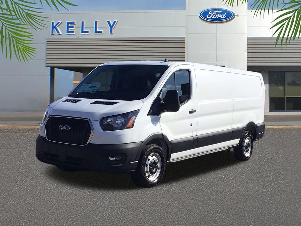 2025 Ford Transit-150 Base in Oxford White — front three-quarter view