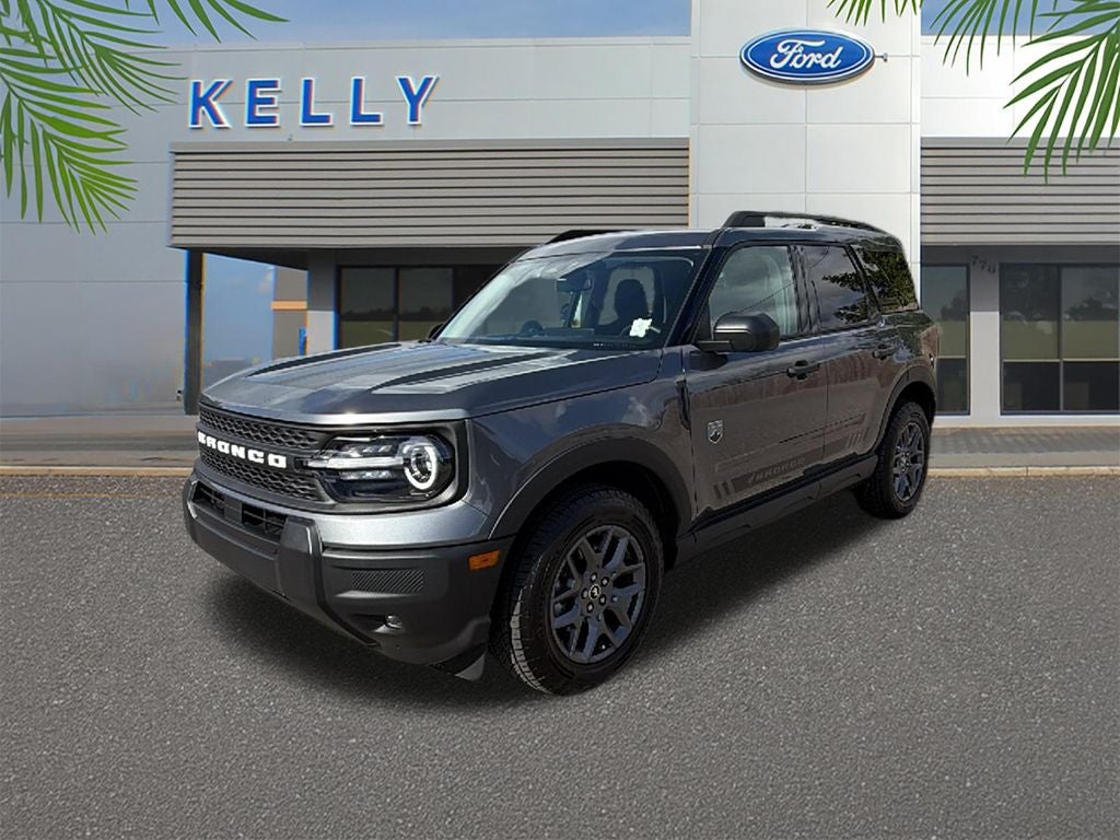 2026 Ford Bronco Sport Big Bend in Carbonized Gray Metallic — front three-quarter view
