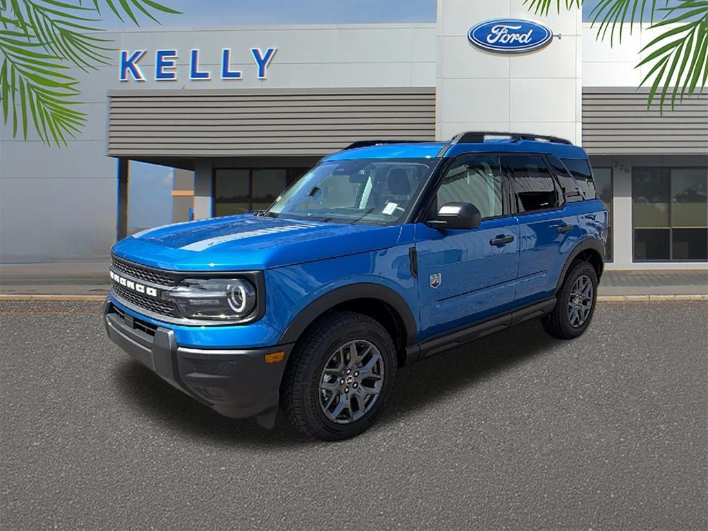 2026 Ford Bronco Sport Big Bend in Blue Metallic — front three-quarter view
