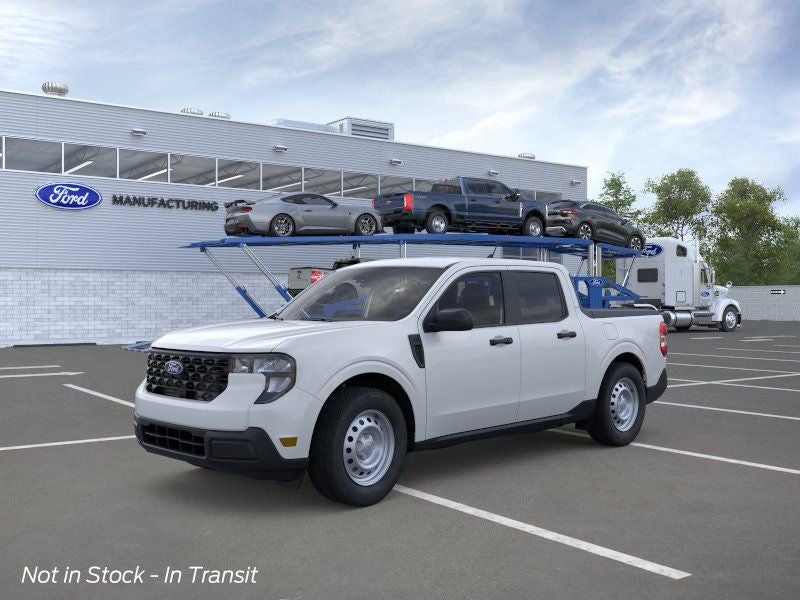 2026 Ford Maverick XL in Oxford White — front three-quarter view