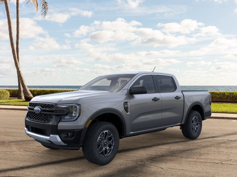 2026 Ford Ranger XLT in Carbonized Gray Metallic — front three-quarter view