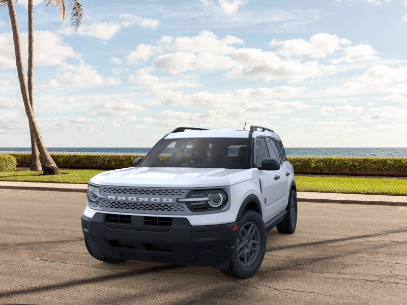 2026 Ford Bronco Sport Big Bend in Oxford White — front three-quarter view
